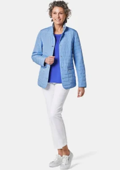 Veste matelassée imprimée réversible
