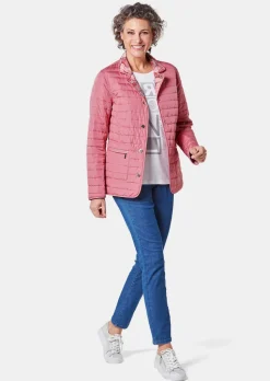 Veste matelassée imprimée réversible