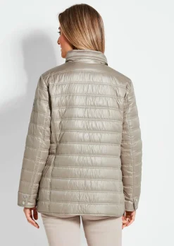 Veste matelassée légère agrémentée de nombreux détails