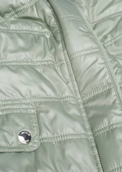 Veste matelassée légère agrémentée de nombreux détails