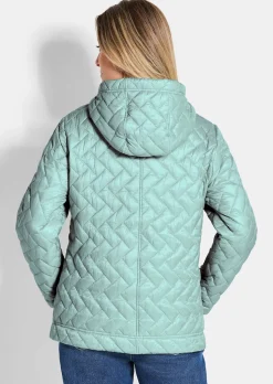 Veste matelassée légère avec capuche