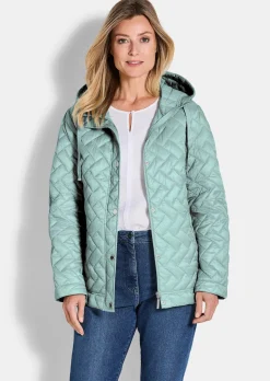 Veste matelassée légère avec capuche