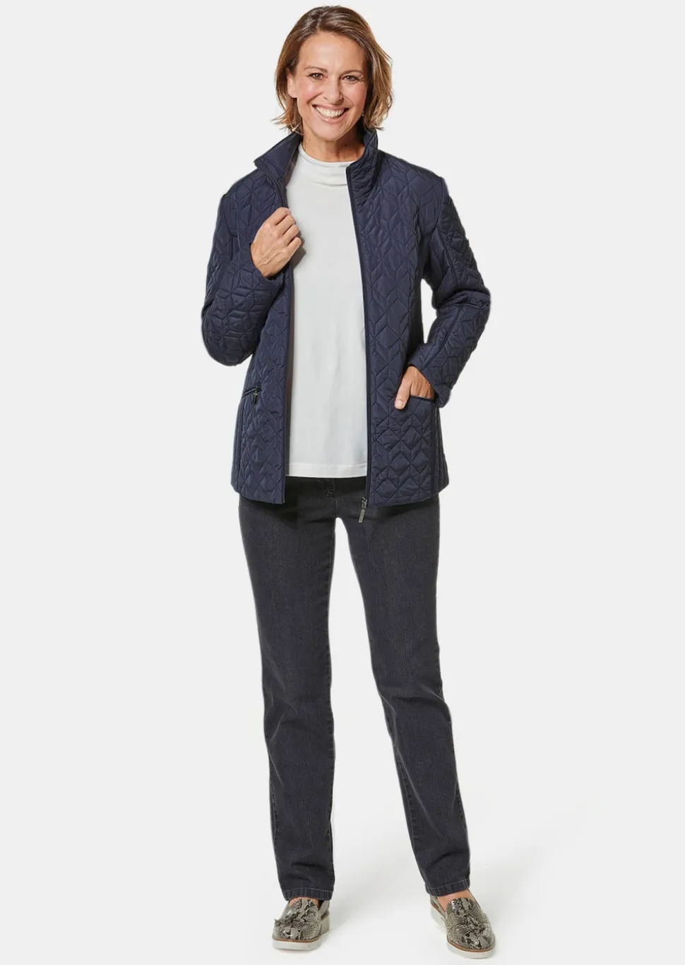 Veste matelassée légèrement ouatinée