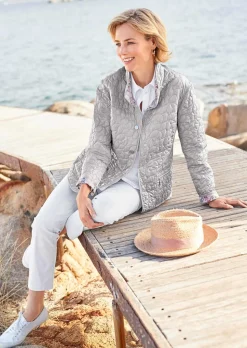 Veste réversible matelassée