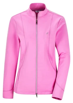 Veste sweat avec col montant