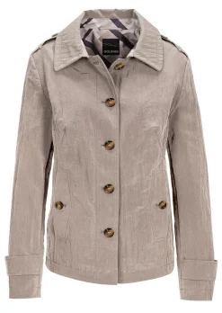 Veste trench, aspect froissé