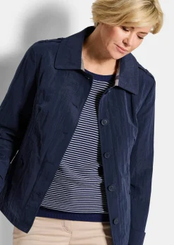 Veste trench, aspect froissé