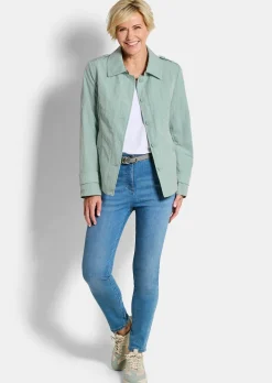 Veste trench, aspect froissé