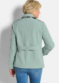 Veste trench, aspect froissé